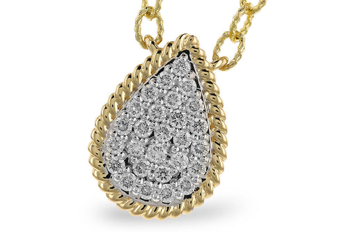 Pear Shape Cluster Pendant