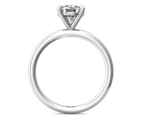 Round Tiffany Style Solitaire